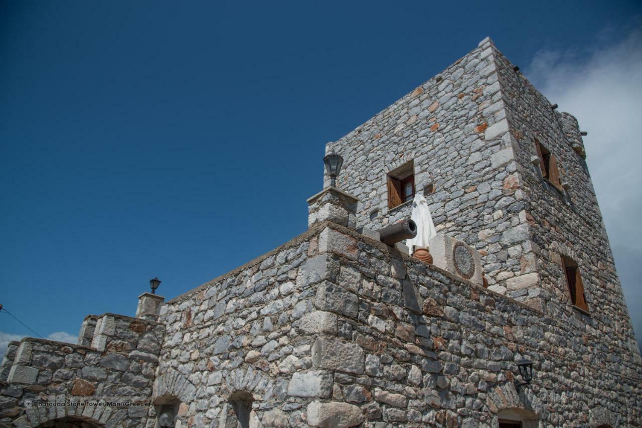 Pírgos DhiroúCharouda Stone Tower公寓 外观 照片