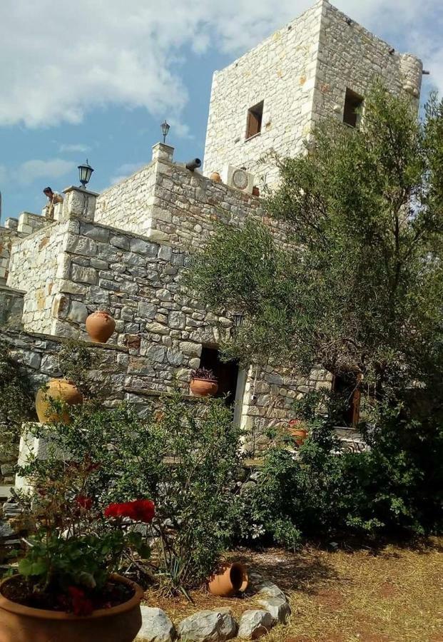 Pírgos DhiroúCharouda Stone Tower公寓 外观 照片