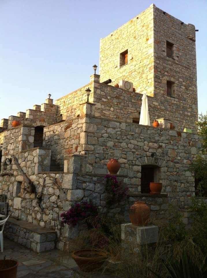 Pírgos DhiroúCharouda Stone Tower公寓 外观 照片
