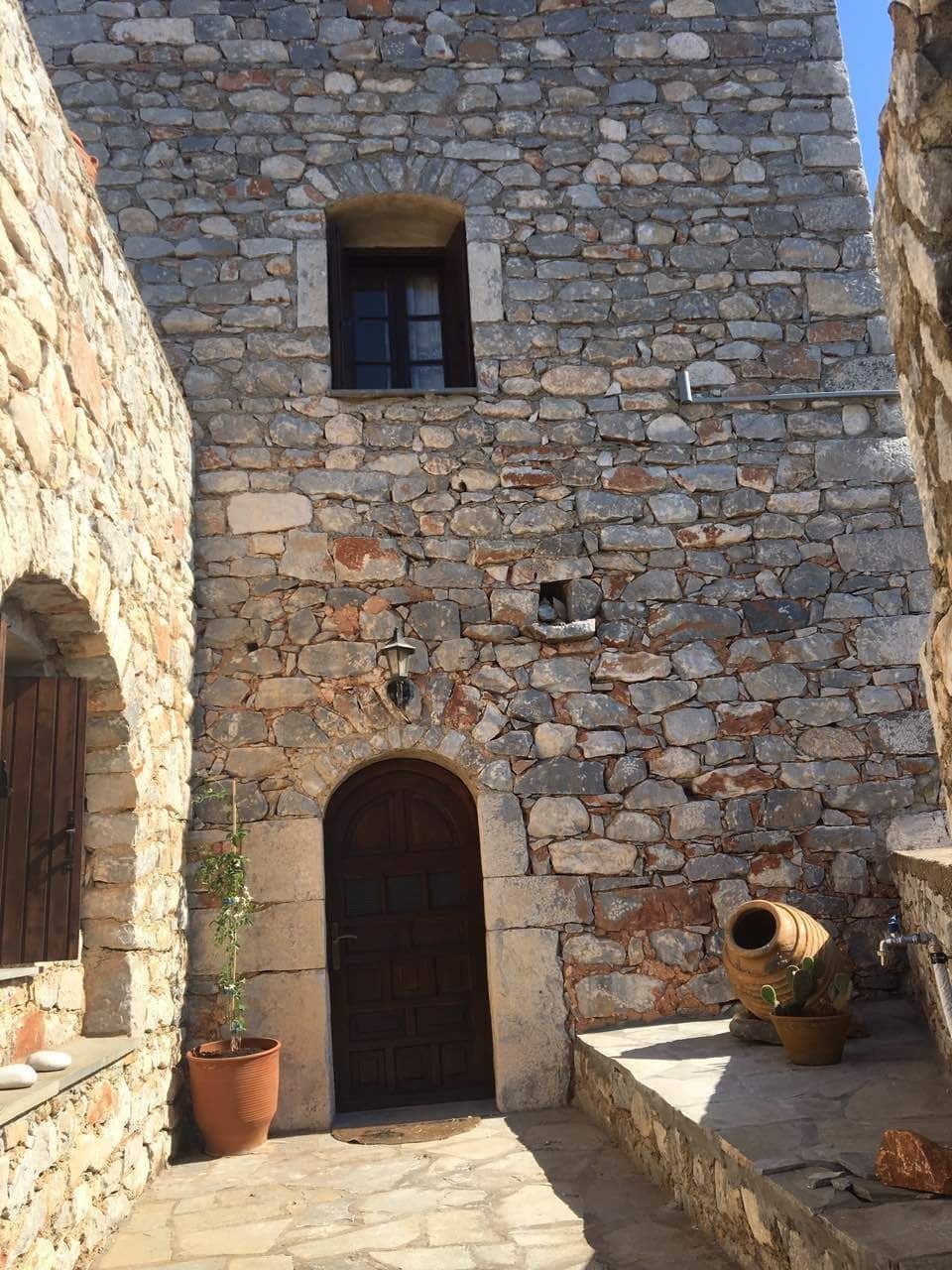 Pírgos DhiroúCharouda Stone Tower公寓 外观 照片