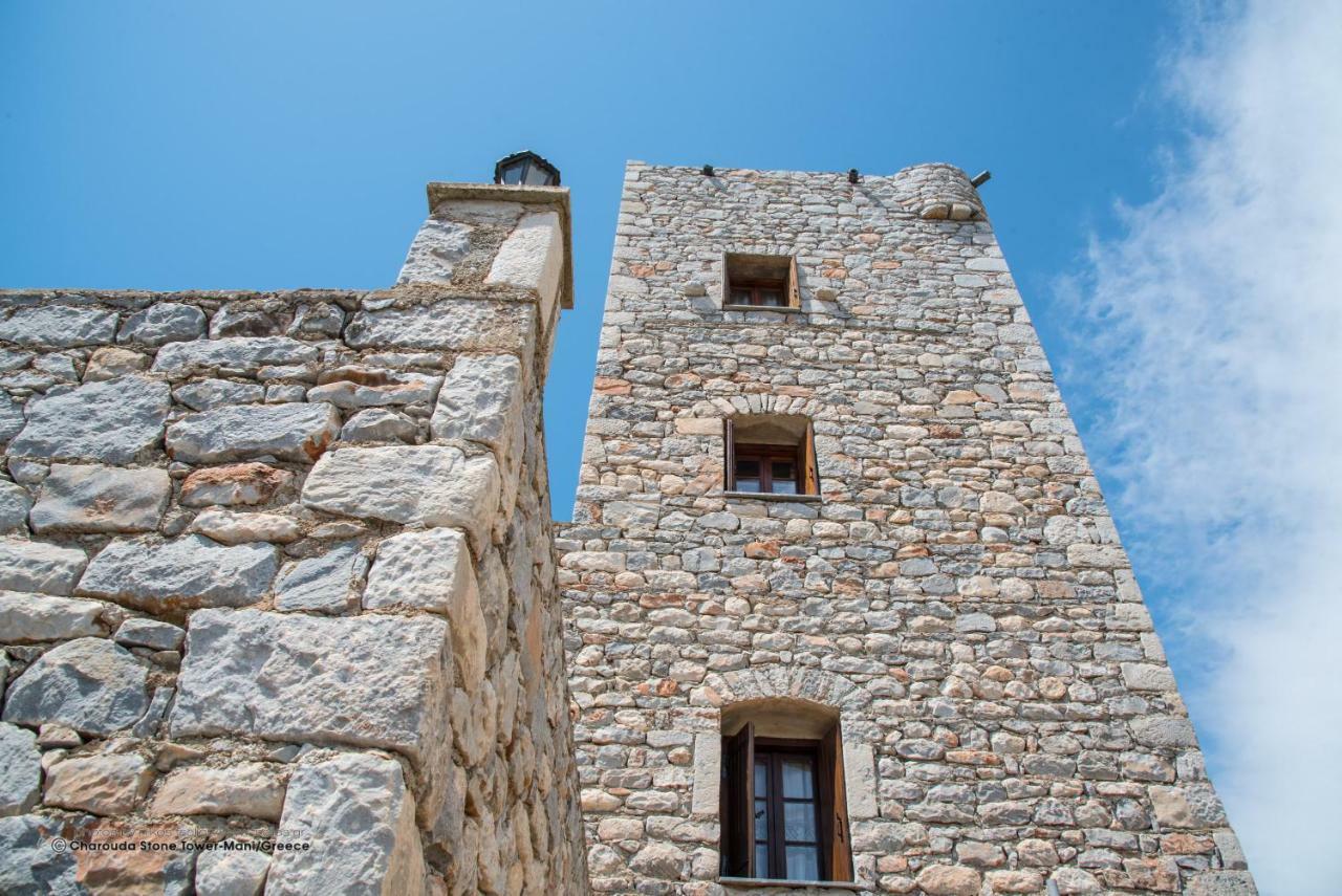 Pírgos DhiroúCharouda Stone Tower公寓 外观 照片